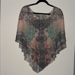 Boho Poncho Top